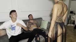 'In A Tight Ebony Pussy with Brady Bud, Selva Lapiedra & Raul's Bud' screenshot nº 8