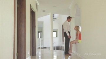 Teen Dakota Fucks Her Stepdad While Nobody Is Home