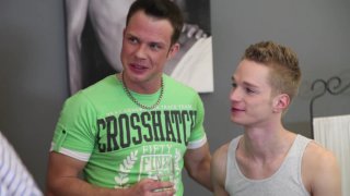 Angelo Godshack & Others in 25 Cocks 1 Blond Twink! for Sauvage