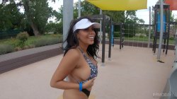 Captura de 'Father And Son Pick Up Mega Busty Latina At Empty Post Coronavirus Spa' nº 13