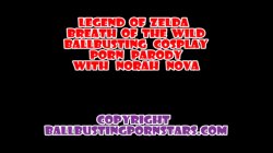 Captura de 'Legend of Zelda Breath of The Wild Ballbusting Cosplay Porn Parody with Norah Nova' nº 1