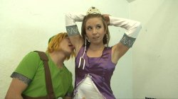 Captura de 'Legend of Zelda Breath of The Wild Ballbusting Cosplay Porn Parody with Norah Nova' nº 22