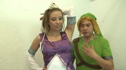 Captura de 'Legend of Zelda Breath of The Wild Ballbusting Cosplay Porn Parody with Norah Nova' nº 25