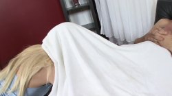'Blonde Gets Her Booty Fucked & Creampied' screenshot nº 10