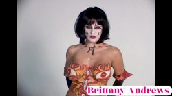 Captura de 'Brittany Andrews Full Nude Body Paint Elegant Kinky Sexy Display!' nº 38