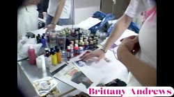 Captura de 'Brittany Andrews Full Nude Body Paint Elegant Kinky Sexy Display!' nº 4