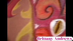 Captura de 'Brittany Andrews Full Nude Body Paint Elegant Kinky Sexy Display!' nº 66