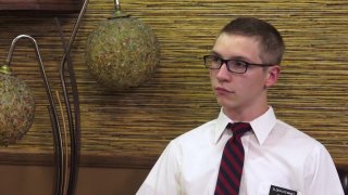 Bishop Angus & Elder Stewart in Elder Stewart Chapter 8 - Inspection for Missionary Boyz - clip