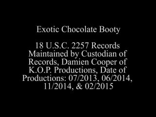 Exotic Chocolate Booty - Cena1 - 1