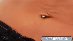 Captura de 'Busty Redhead Trans Aspen Brooks Masturbates And Cums Solo' nº 10