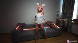 Captura de 'Young Furry Slut, Tea Mint, Fucks Herself With a Glass Dildo' nº 8