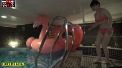'Ageless 40s beauty moans hard pink nipples, perfect curves, and a private pool creampie' screenshot nº 13