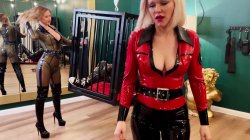 'Davina Dust and Lucy Put Perv in the Hanging Cage' screenshot nº 65