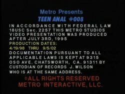 Captura de 'Teen Anal #8' nº 1