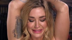 'Hogtied - Tattooed Slut Is Tormented In Bondage And Made To Cum' screenshot nº 105