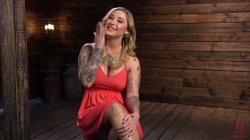 'Hogtied - Tattooed Slut Is Tormented In Bondage And Made To Cum' screenshot nº 19
