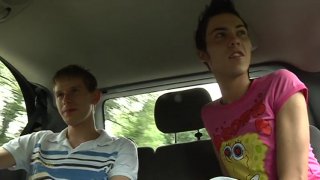 A.J. Chambers, Danny Star, Josh Hancock & Maxx Mackenzie in Double Stuffed for Lust For Boys