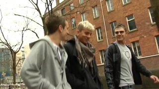 A.J. Chambers, Danny Star, Josh Hancock & Maxx Mackenzie in Double Stuffed for Lust For Boys