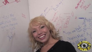 Maya Hills Swallowing Warm Load Of Cum