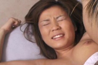 Cute Asian Gets Hairy Snatch Licked