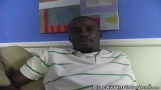 Tow black studs share busty Evie Delatosso