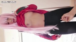 'Cosplay Rush Mode when the thick cutie in torn black tights pulls me deeper with every heated move' screenshot nº 60