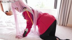 'Cosplay Rush Mode when the thick cutie in torn black tights pulls me deeper with every heated move' screenshot nº 70