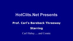 'Professor Carl's Bareback Threesome' screenshot nº 2