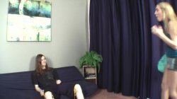Captura de 'Blonde Slut Strokes Cock For Reality TV' nº 13