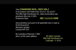 Captura de 'Canadians Suck Dick' nº 1