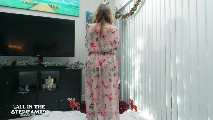 StepMom Gets A Big Dick For Christmas - Kymber Leigh