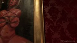 'TS Pussy Hunters - Nanny Doesn't Read Contract And Ends Up With Cream Pie Cum Dripping' screenshot nº 37