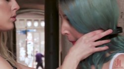 Captura de 'Public Disgrace - Spanish Punk Princess Liz Rainbow hounded by Cadence Lux!' nº 31