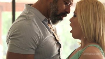 Blonde Babe Rikki Rumor Sucks and Fucks the Big Black Boner of Shane Diesel