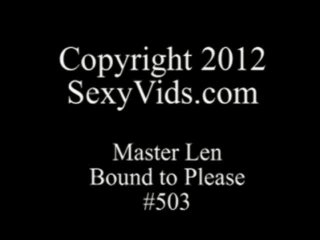 Bound To Please Volume 503 - Slaves First Day - Scène1 - 1