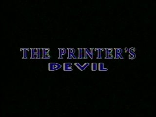 The Printer&#39;s Devil - Scène1 - 1