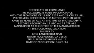 Teen Fuck Holes Vol. 15 - Cena1 - 1