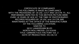 German Fuck Factory Vol. 2 - Scena1 - 1