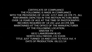 Just Turned 18 And Love To Fuck Vol. 4 - Scena1 - 1