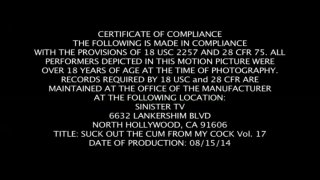 Suck Out The Cum From My Cock Vol. 17 - Scena1 - 1