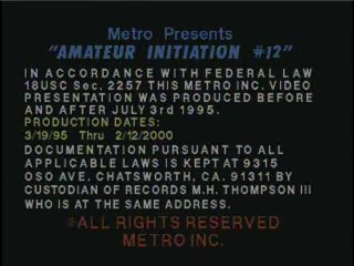 Amateur Initiation #12 - Cena1 - 1