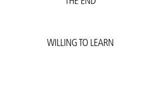 Willing To Learn - Cena4 - 6