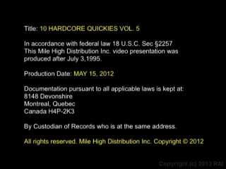 10 Hardcore Quickies Vol. 5 - Scène1 - 1