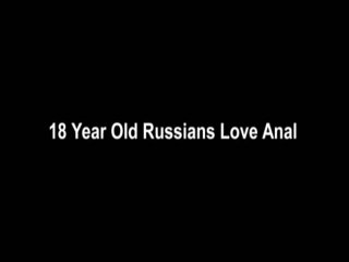 18 Year Old Russians Love Anal - Escena1 - 1