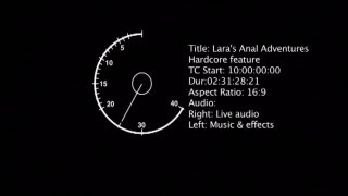 Lara&#39;s Anal Adventures - Scène1 - 1