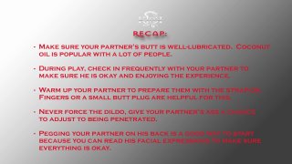 Kink School: A Guide To Anal Play - Scène5 - 1