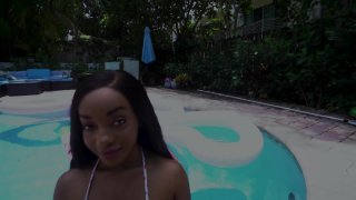 Ebony Teens Crave White Cock! - Scene2 - 1