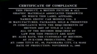 Exotic Car Models Vol. 2 - Scene1 - 1