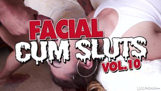 Facial Cum Sluts 10 - Scène1 - 1