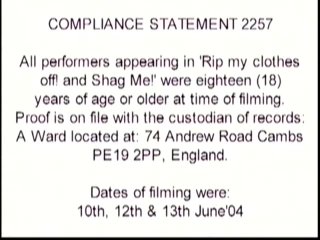 Rip My Clothes Off And Shag Me! - Scena1 - 1